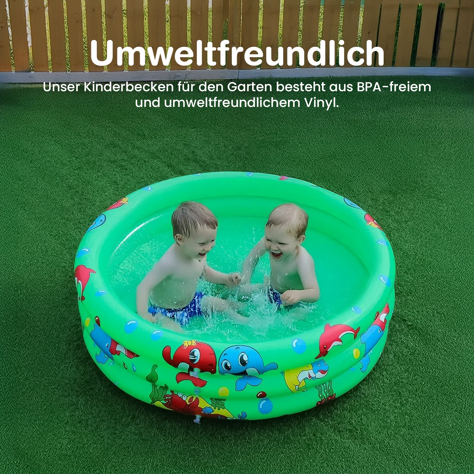 Aufblasbarer Spielpool für Kinder