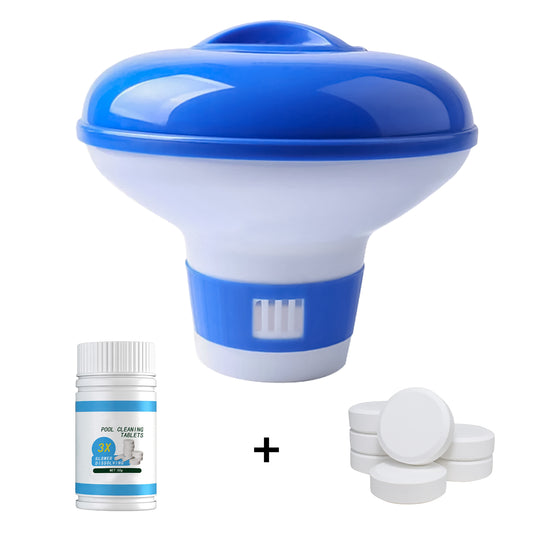 Chlor-Tabletten mit Dosierschwimmer