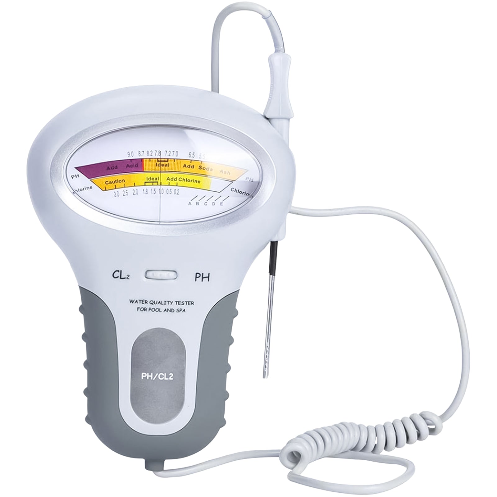 Elektronischer pH- & Chlor-Wassertester