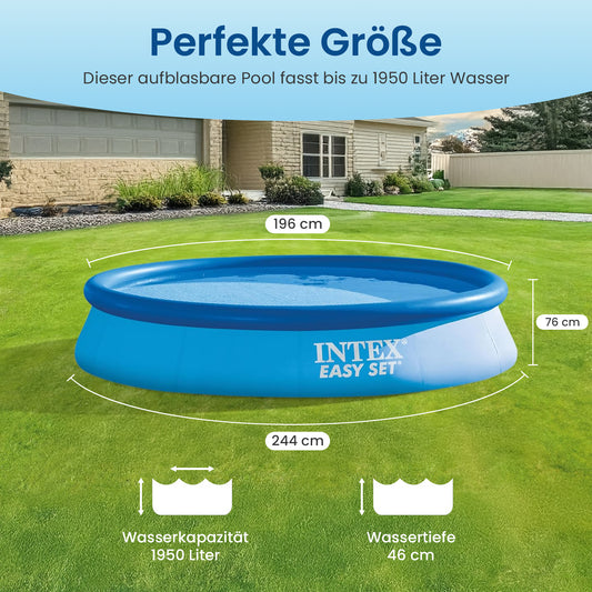 Intex Easy Set Familienpool inkl. Zubehör